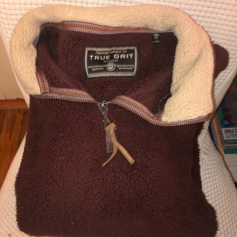 True Grit 1/2 zip pullover - Picture 4 of 5